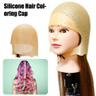 Silicone Hair Highlights Cap With Needle Reusable Hair Coloring Hair Hat Dye