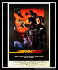 FIREFOX Clint Eastwood 27x40 Fold One Sheet Vintage Movie Poster Original 1982
