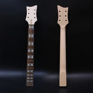 New Guitar Neck 24Fret 24.75Inch Maple Rosewood Fretboard Nice Inlay Bolt on - Picture 1 of 4
