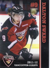 2011/12 Vancouver Giants - DALTON SWARD