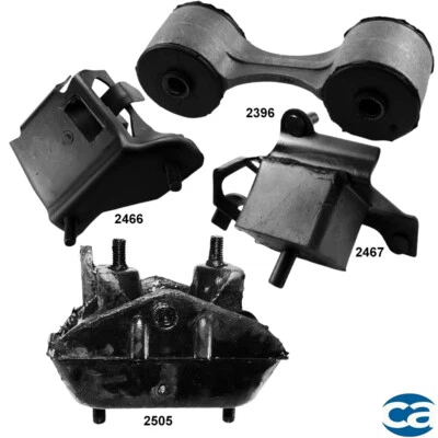 Soportes y transmisión del motor. Juego de 4 soportes para Buick Skylark 80-81 2,5/2,8 L Foto 1 de 4