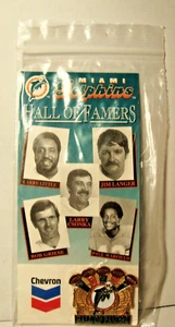 MIAMI DOLPHINS 1995 CHEVRON PIN Hall Of Famers - Picture 1 of 2