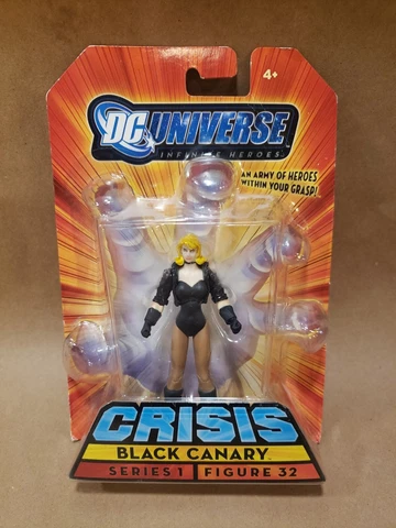 DC Universe Infinite Heroes Crisis BLACK CANARY 3.75" Action Figure Series 1 #32 Cover
