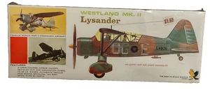 Hawk Westland MK. II Lysander 1/48 Airplane 1967 Model Kit 563-130 SEALED - Picture 1 of 3