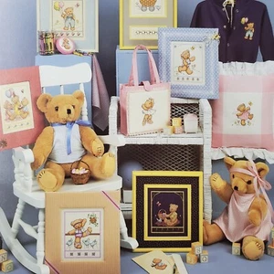 Leisure Arts Teddies von Ginny Fraser Teddybären Zubehör Deko Faltblatt 348 - Bild 1 von 9