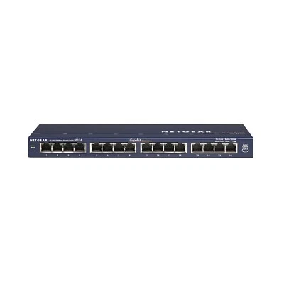 NETGEAR GS116 ProSafe 16-Port Gigabit Desktop Ethernet Unmanaged Switch GS116AU - Image 1 of 4