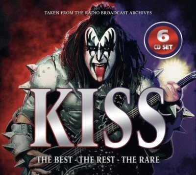 KISS - THE BEST,THE REST,THE RARE/RADIO BROADCASTS  6 CD NEU - Bild 1 von 2