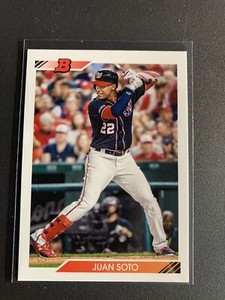 2020 Bowman Heritage Baseball Juan Soto #10 Washington Nationals