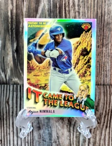 2024 Bowman Chrome Arjun Nimmala È venuto alla Lega #IT-19 Blue Jays - Foto 1 di 2