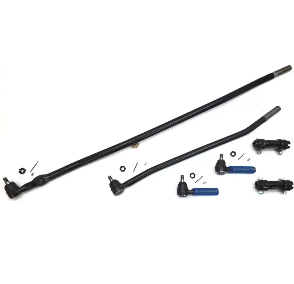 Ford F350 4x4 1988 - 1997 HD Tie Rod Drag Link Sleeve Steering Kit - Image 1 of 1