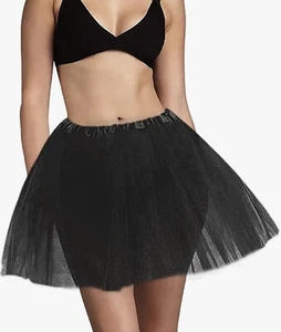 REETAN Ballet Tulle Tutu Skirt Elastic Layered Dance Skirt Fashion Performance  - Picture 1 of 7