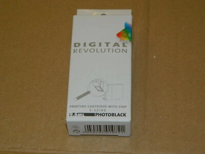 Tintentank, Tintenpatrone, Chippatrone für CANON Drucker C-521BK PHOTOBLACK - Bild 1 von 4