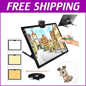 A3 LED Tracing Light Pad with Built-in Battery - Perfect for Diamond Painting - Picture 1 of 9