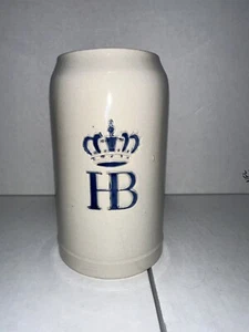 Hofbrauhaus Braurerei Retired 0.5L Stoneware German Beer Stein - Picture 1 of 4