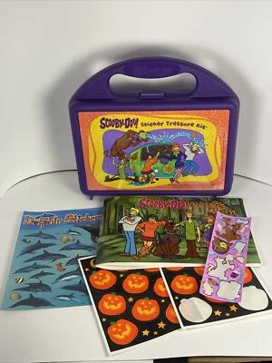 Kit de pegatinas vintage Scooby-Doo 1998 Sandylion Treasure Cartoon Network Foto 1 de 4