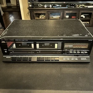 Fisher CR-W56A Dual Cassette Player Recorder Not Working Mint Condition - Picture 1 of 9