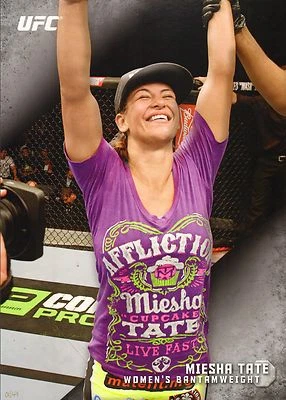 Miesha Tate 2015 Topps UFC Knockout 10x14 Card #44 # 1/49 Jumbo Wall Art 196 168 - Image 1 of 4