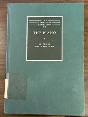 The Cambridge Companion to the Piano Hardcover EX-LIBRARY - Image 1 of 2