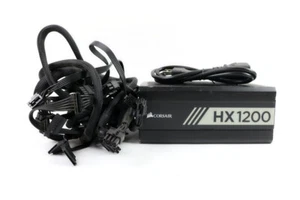 Corsair HX1200 1200W Platinum PSU – PC | 1yr Warranty, Fast Ship! - Afbeelding 1 van 4