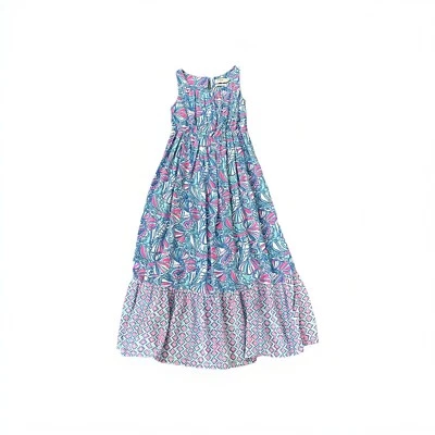 Vestido LILLY PULITZER Niñas Grande Para Target Floral Midi/Maxi Ajuste y Acampanado Preppy Foto 1 de 4