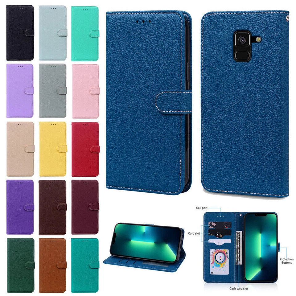Candy Leather Wallet Phone Case For OnePlus Nord 2T 10T 12R CE 3 9 10 Pro Ace 3V - Image 1 of 4