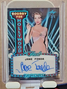 2024 JANE FONDA LEAF METAL POP CENTURY AUTO /5 PEARL HOORAY HOLLYWOOD - Picture 1 of 2