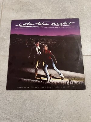 Into The Night B.B. KING BLUES MUSIC Soundtrack LP MCA Marvin Gaye 1985 Original - Image 1 of 4
