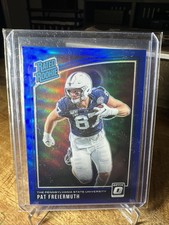 2021 Chronicles Donruss Optic Draft Picks Pat Freiermuth Blue Prizm RC /99 Holo