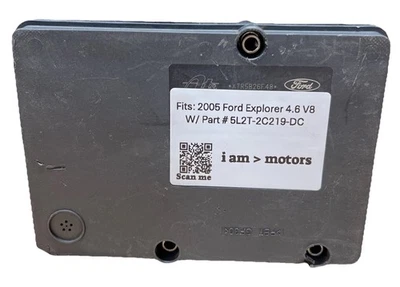 Refurbished ABS Brake Module 2005 Ford Explorer 4.6L V8 | 5L2T-2C219-DC - Imagen 1 de 4