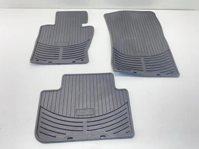 Juego de alfombrillas de goma negras para todo tipo de clima 11-18 BMW F25 F26 X3 X4 OEM✅ Foto 1 de 4