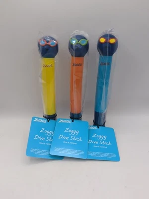 Zoggs Swimming Pool Dive Sticks Game / Toy Underwater Zoggy Swim Sea Beach Kids - Image 1 of 3