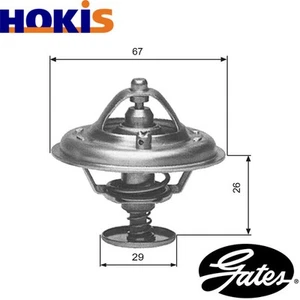 THERMOSTAT COOLANT TH09180G1 FOR BMW 5/E39/E34 7/E38 VW LT/28-35/I/Bus 2.5L 4cyl - Picture 1 of 6