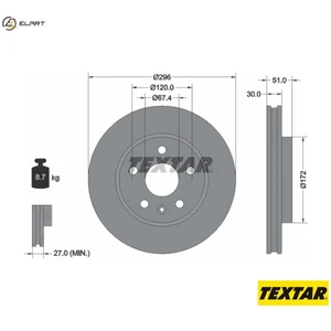 2x BRAKE DISC 92186903 FOR HOLDEN CHEVROLET BUICK VAUXHALL SAAB - Picture 1 of 9