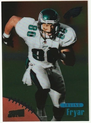 IRVING FRYAR 1998 STADIUM CLUB #127- ONE OF A KIND #118/150- PHILADELPHIA EAGLES - Image 1 of 2