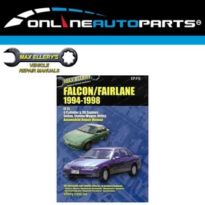 Workshop Manual for Falcon EF EL Fairlane NF NL 94~98 LTD Fairmont Repair Book - Picture 1 of 1