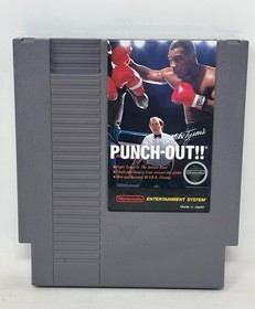 NES Nintendo - Mike Tyson's Punch-Out!! - Aut&eacute;ntico - Limpio y probado