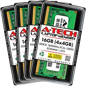 16GB 4x 4GB PC3L-12800 Dell Alienware 17 Memory RAM - Picture 1 of 3