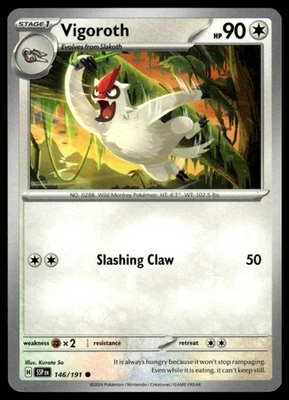 SV08: Surging Sparks #146/191 Vigoroth - Image 1 of 2