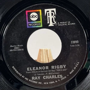 RAY CHARLES 45 RPM ELEANOR RIGBY / UNDERSTANDING—EX - Picture 1 of 6
