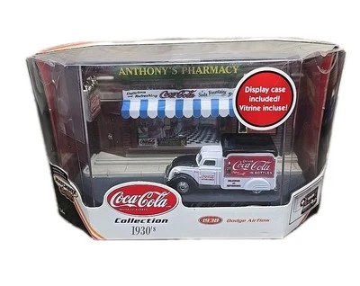Matchbox Superfast "Coca Cola Collection" Dodge Airflow in R/X diorama, boxed - Image 1 of 4