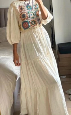 *ZARA BOHO-SOMMER-MAXI-KLEID-gr.XS* - Bild 1 von 4