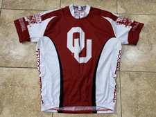 Adrenaline Promotions Men's 2XL XXL Oklahoma Sooners OU Cycling Jersey 44