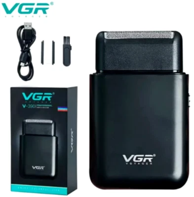 BRANDED VGR Mens Electric Shaver Cordless Foil Beard Trimmer Travel Rechargeable UK