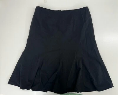 Evan Picone Womens Skirt Size 10 Petite Black Stretch Lined - Image 1 of 4
