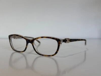 蒂芙尼 TF 2074 8155 猫眼哈瓦那棕色透明眼镜框 52-16-135 — 第 1/4 张图片