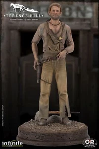 Terence Hill Old&Rare Statua in Resina 1/6 32 Cm Infinite Statue - Imagen 1 de 1