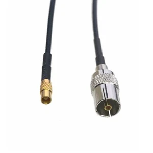 RF Cable IEC PAL female to MCX jack RG316 6"~10FT for DVB TV radio GPS antenna - Picture 1 of 3