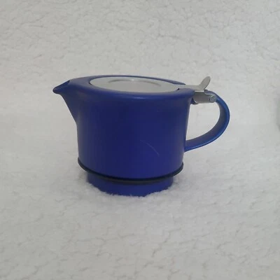 Teavana "For Life" Tea Stackable Pot Cup Mug Infuser Stainless Steel Purple Blue - Image 1 of 4