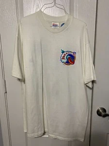 Vintage 1997 NFL Pro Bowl Hawaii T Shirt Size XL Brand New Signed by Hanks #36 - Picture 1 of 12