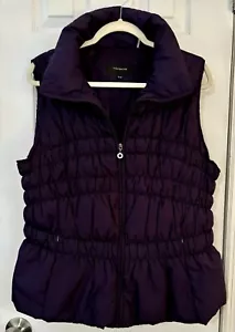 COLEBROOK Purple Size 18/20 Women's Down Feather Insulated Puffy Vest Jacket - Picture 1 of 10